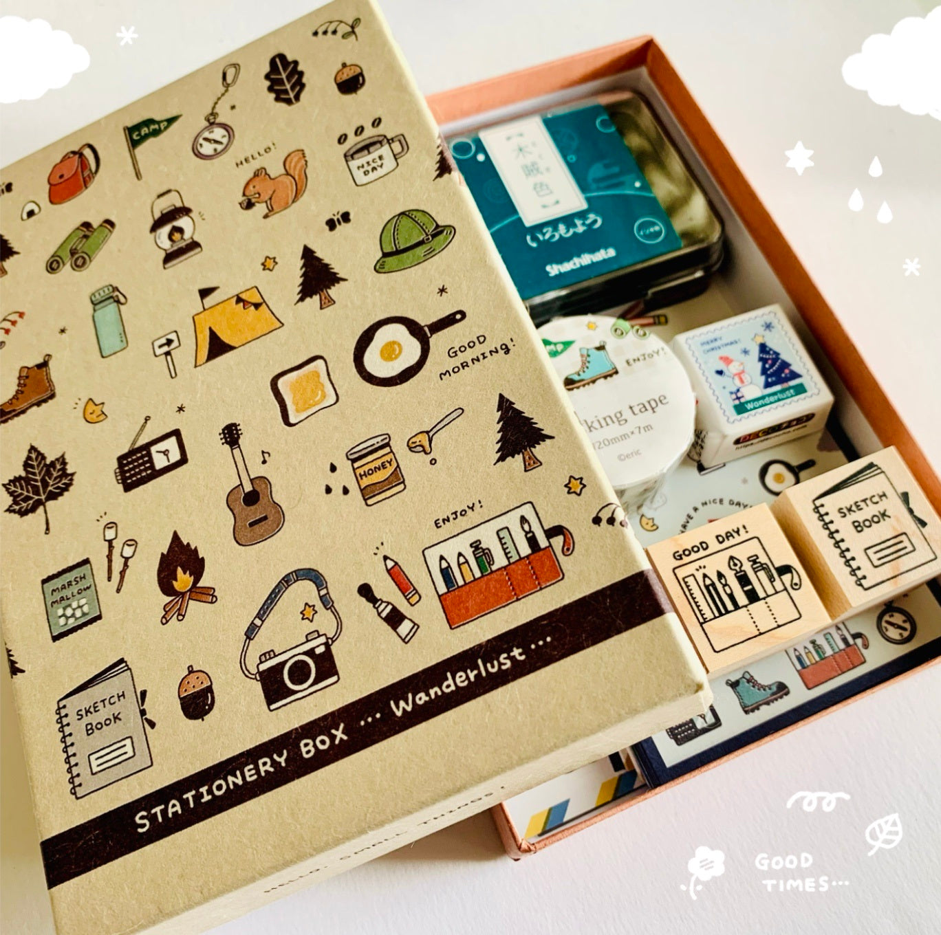 Limited Quantity CTFJ x eric Stationery Set Boxes