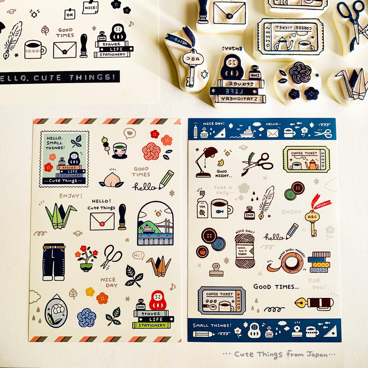 Limited Quantity CTFJ x eric Stationery Set Boxes