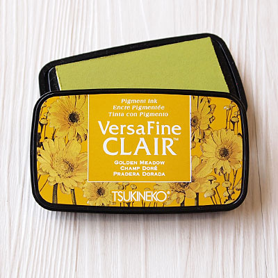 Versafine Clair Stamp Ink - Golden Meadow
